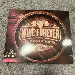 NIB Wine Socks 12 Pair Great Gift